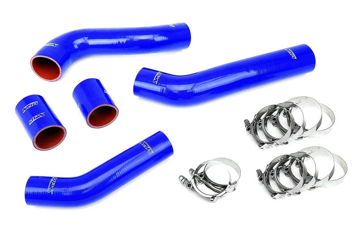 Hps Performance High Temp Reinforced Silicone Intercooler Hose Boots Kit, Blue, 57-1228-Blue 1