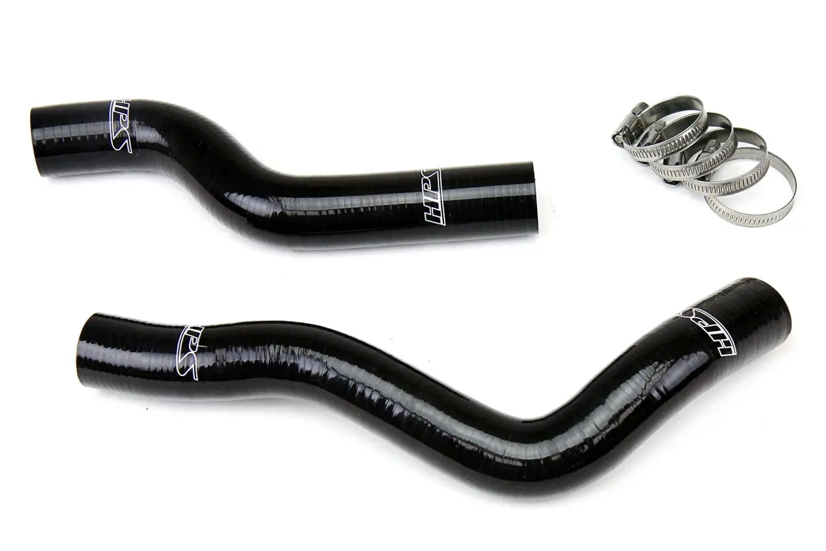 Hps Performance High Temp Reinforced Silicone Radiator Coolant Hose Kit, Black, 57-1229-Blk 1
