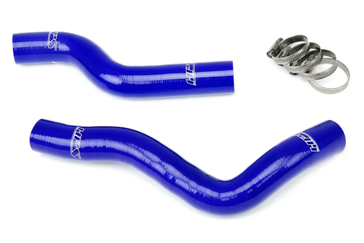 Hps Performance High Temp Reinforced Silicone Radiator Coolant Hose Kit, Blue, 57-1229-Blue 1