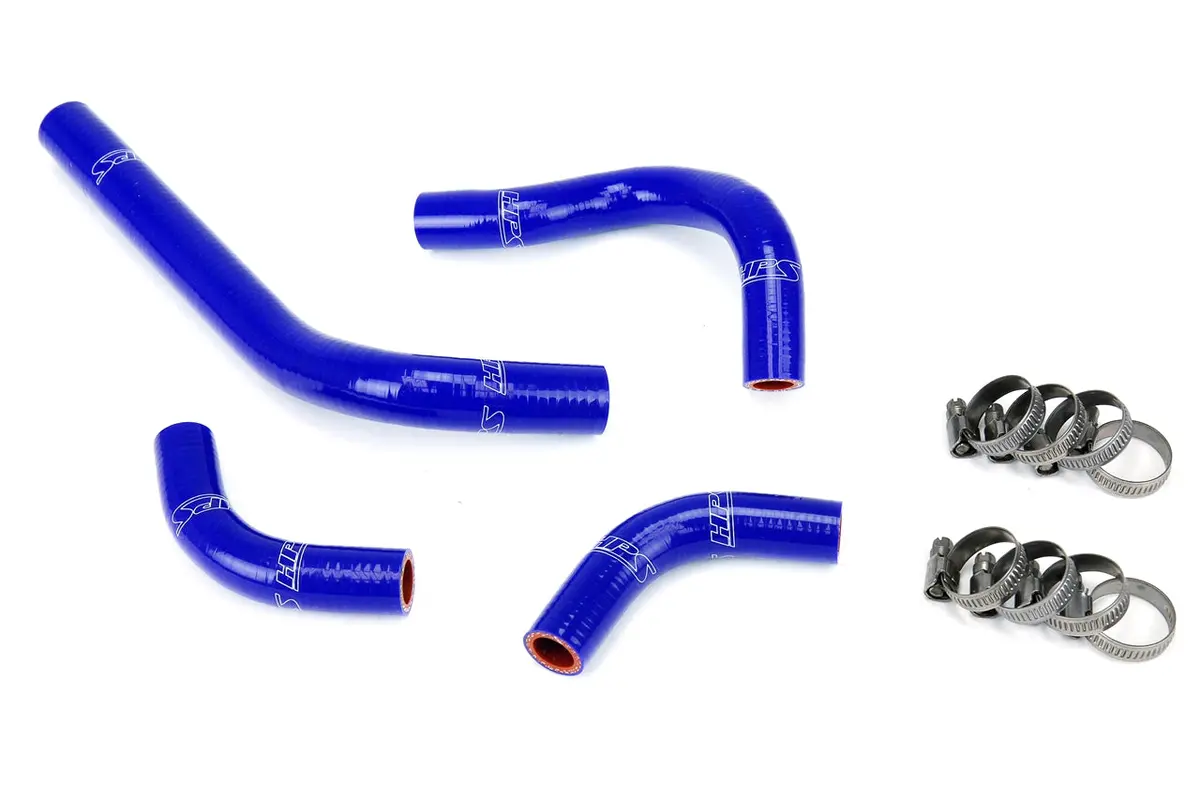 Hps Performance High Temp Reinforced Silicone Radiator Coolant Hose Kit, Blue, 57-1234-Blue 1
