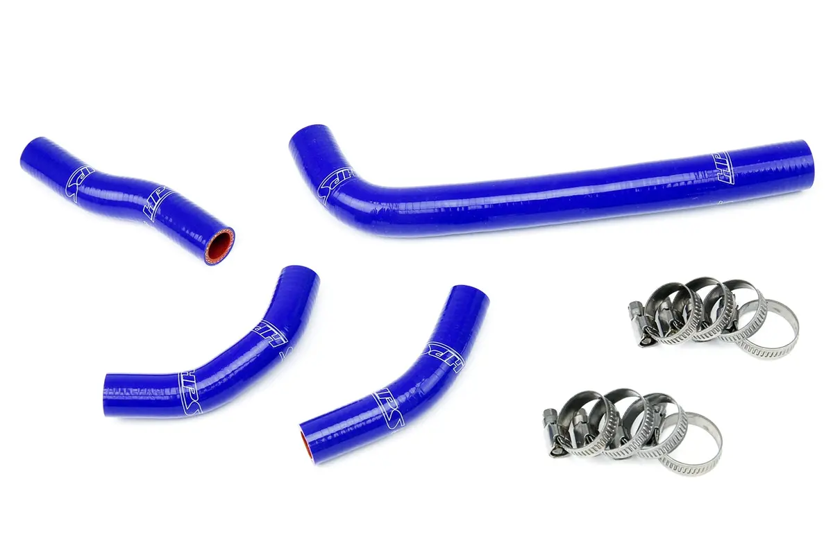 Hps Performance High Temp Reinforced Silicone Radiator Coolant Hose Kit, Blue, 57-1235-Blue 1