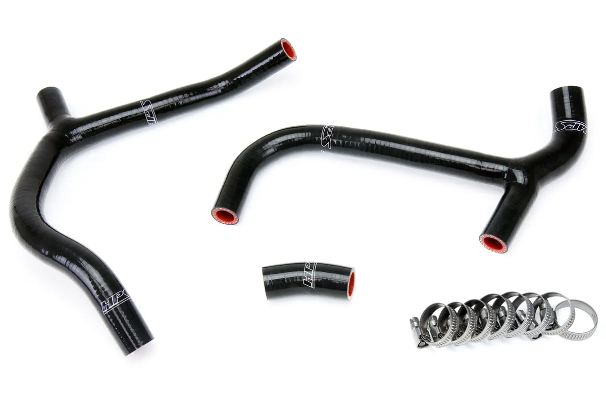 Hps Performance High Temp Reinforced Silicone Radiator Coolant Hose Kit, Black, 57-1236-Blk 1