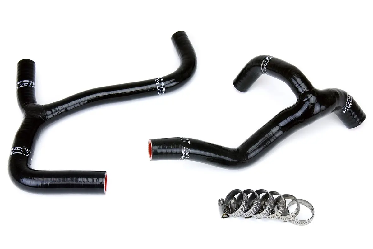 Hps Performance High Temp Reinforced Silicone Radiator Coolant Hose Kit, Black, 57-1238-Blk 1