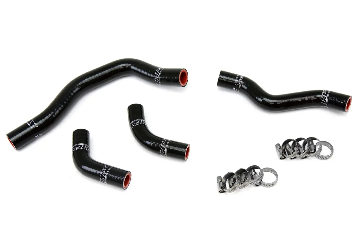 Hps Performance High Temp Reinforced Silicone Radiator Coolant Hose Kit, Black, 57-1239-Blk 1