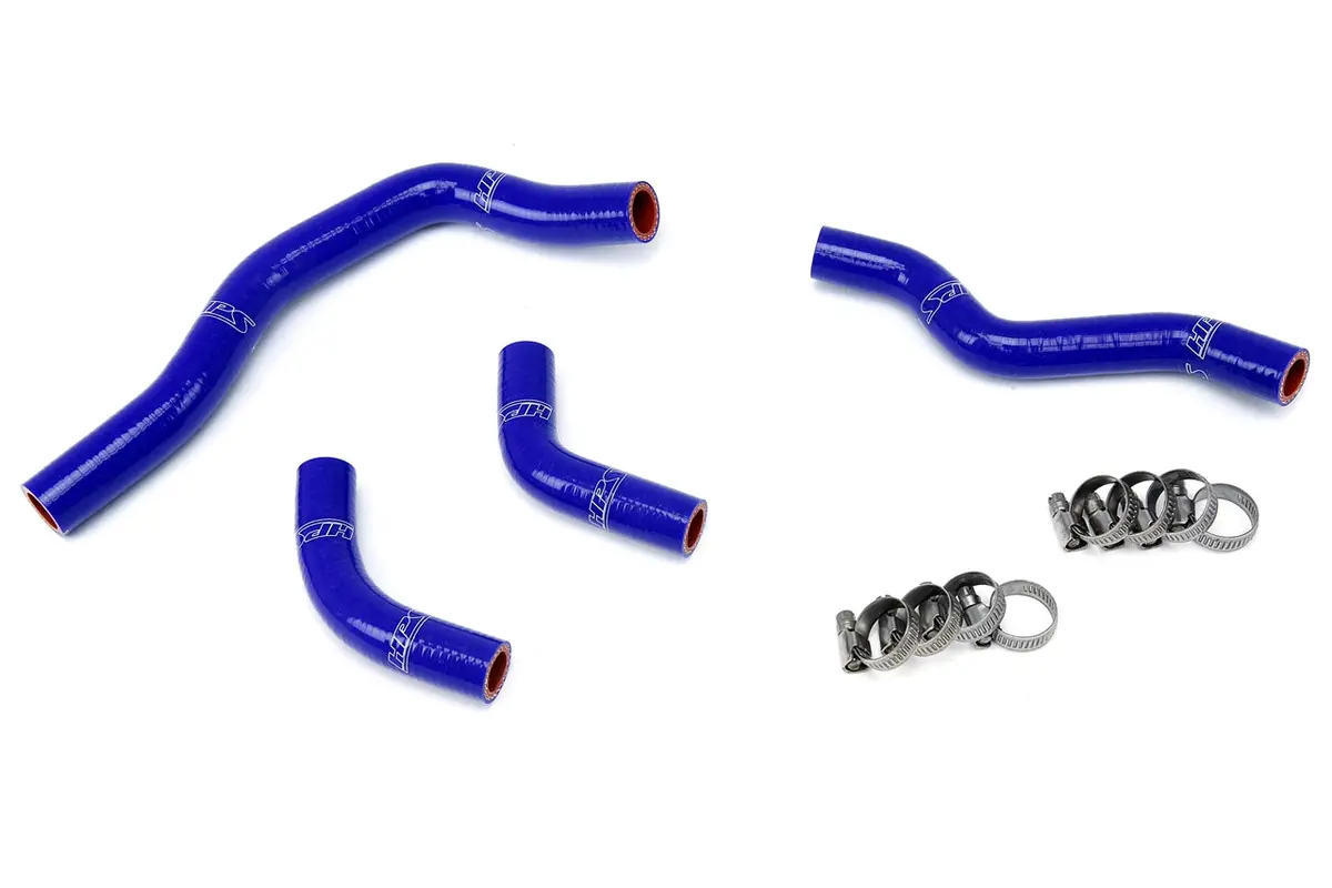 Hps Performance High Temp Reinforced Silicone Radiator Coolant Hose Kit, Blue, 57-1239-Blue 1