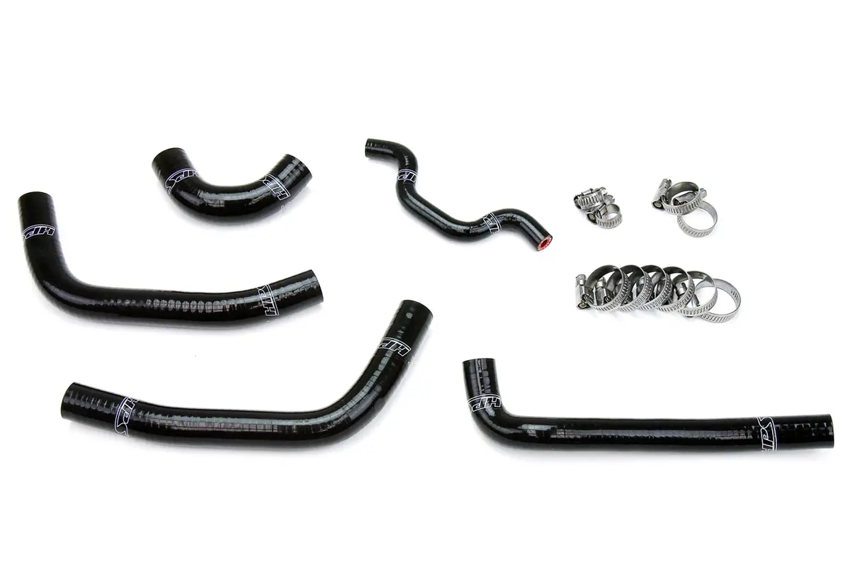 Hps Performance High Temp Reinforced Silicone Radiator Coolant Hose Kit, Black, 57-1240-Blk 1