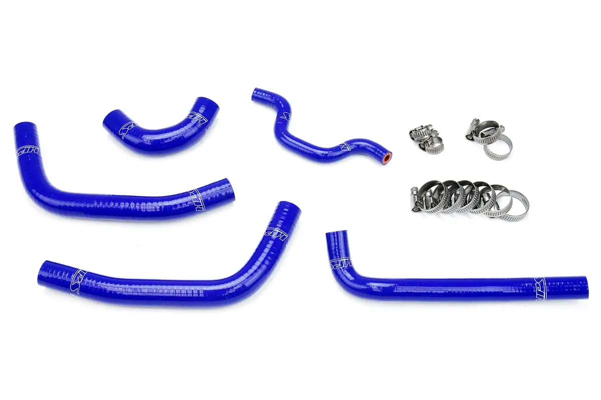 Hps Performance High Temp Reinforced Silicone Radiator Coolant Hose Kit, Blue, 57-1240-Blue 1