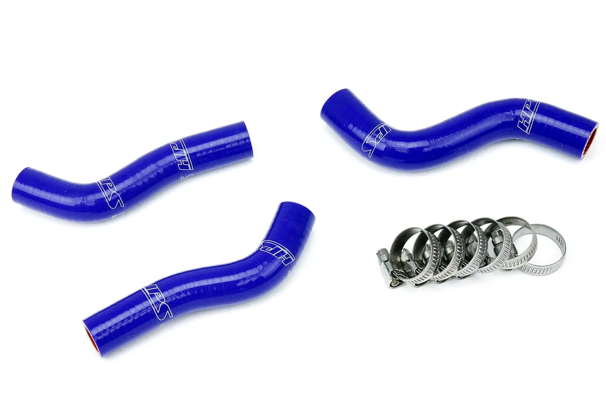 Hps Performance High Temp Reinforced Silicone Radiator Coolant Hose Kit, Blue, 57-1248-Blue 1