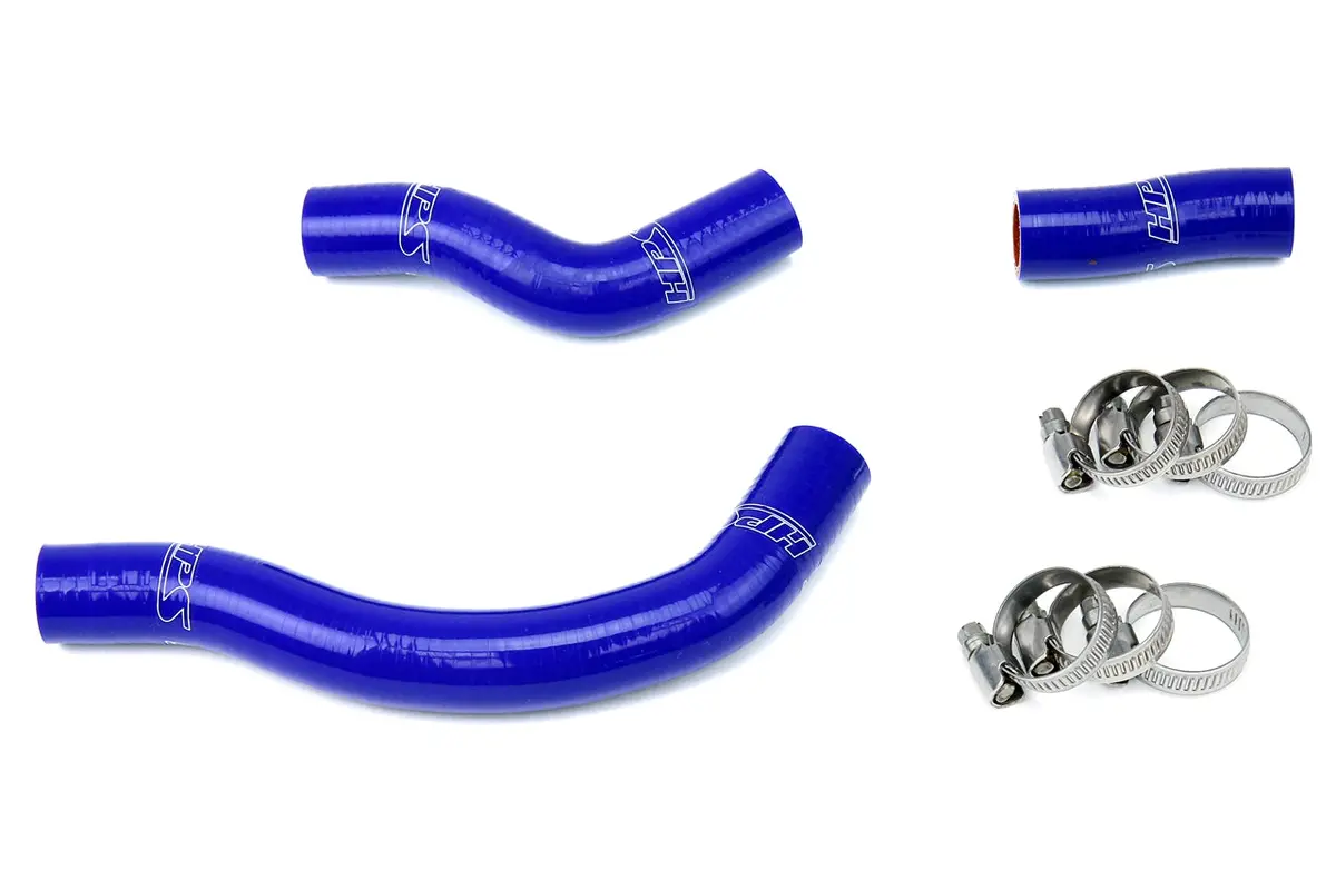 Hps Performance High Temp Reinforced Silicone Radiator Coolant Hose Kit, Blue, 57-1250-Blue 1