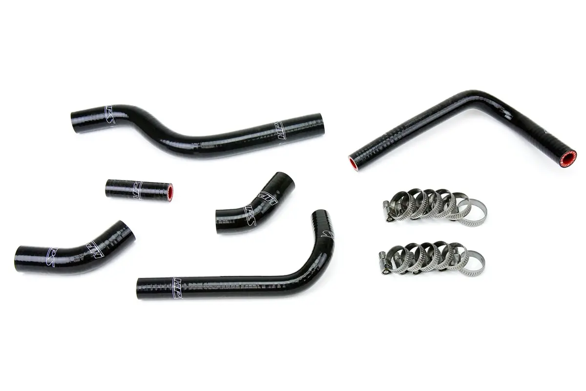 Hps Performance High Temp Reinforced Silicone Radiator Coolant Hose Kit, Black, 57-1252-Blk 1