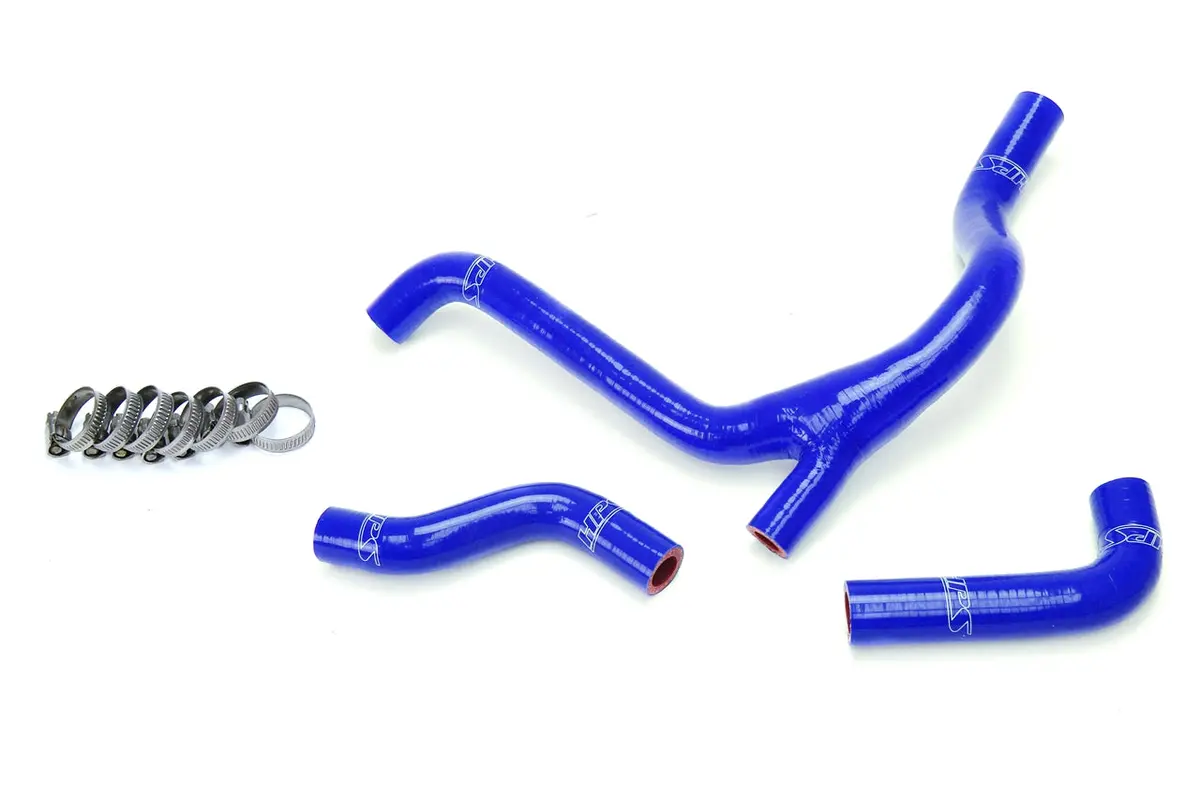 Hps Performance High Temp Reinforced Silicone Radiator Coolant Hose Kit, Blue, 57-1254-Blue 1