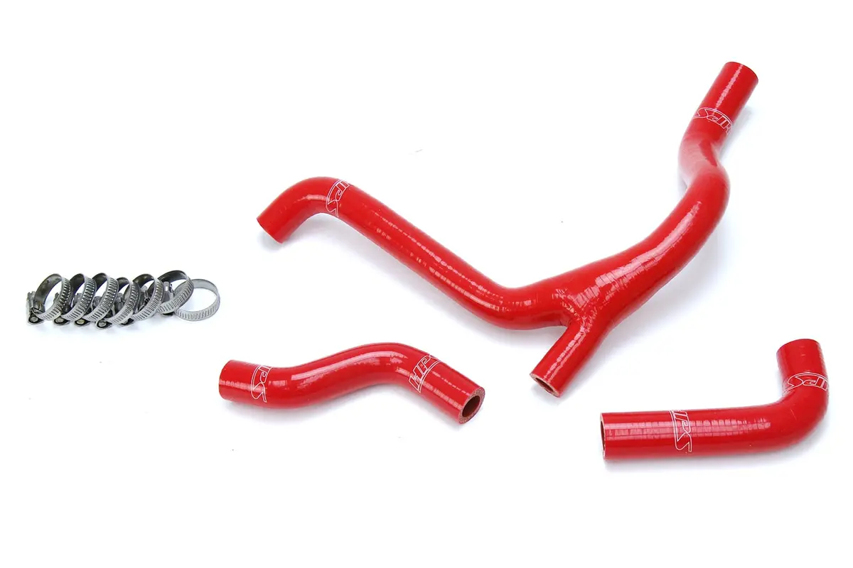 Hps Performance High Temp Reinforced Silicone Radiator Coolant Hose Kit, Red, 57-1254-Red 1