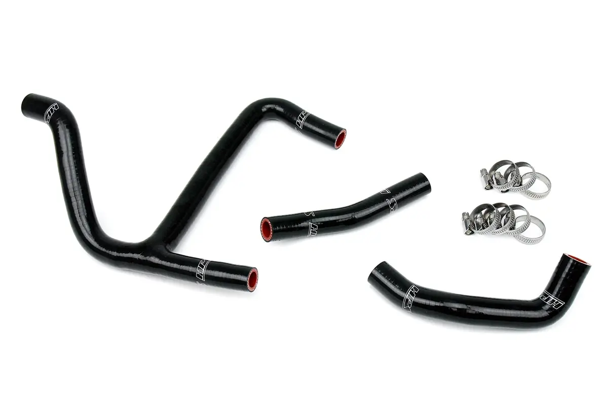 Hps Performance High Temp Reinforced Silicone Radiator Coolant Hose Kit, Black, 57-1256-Blk 1