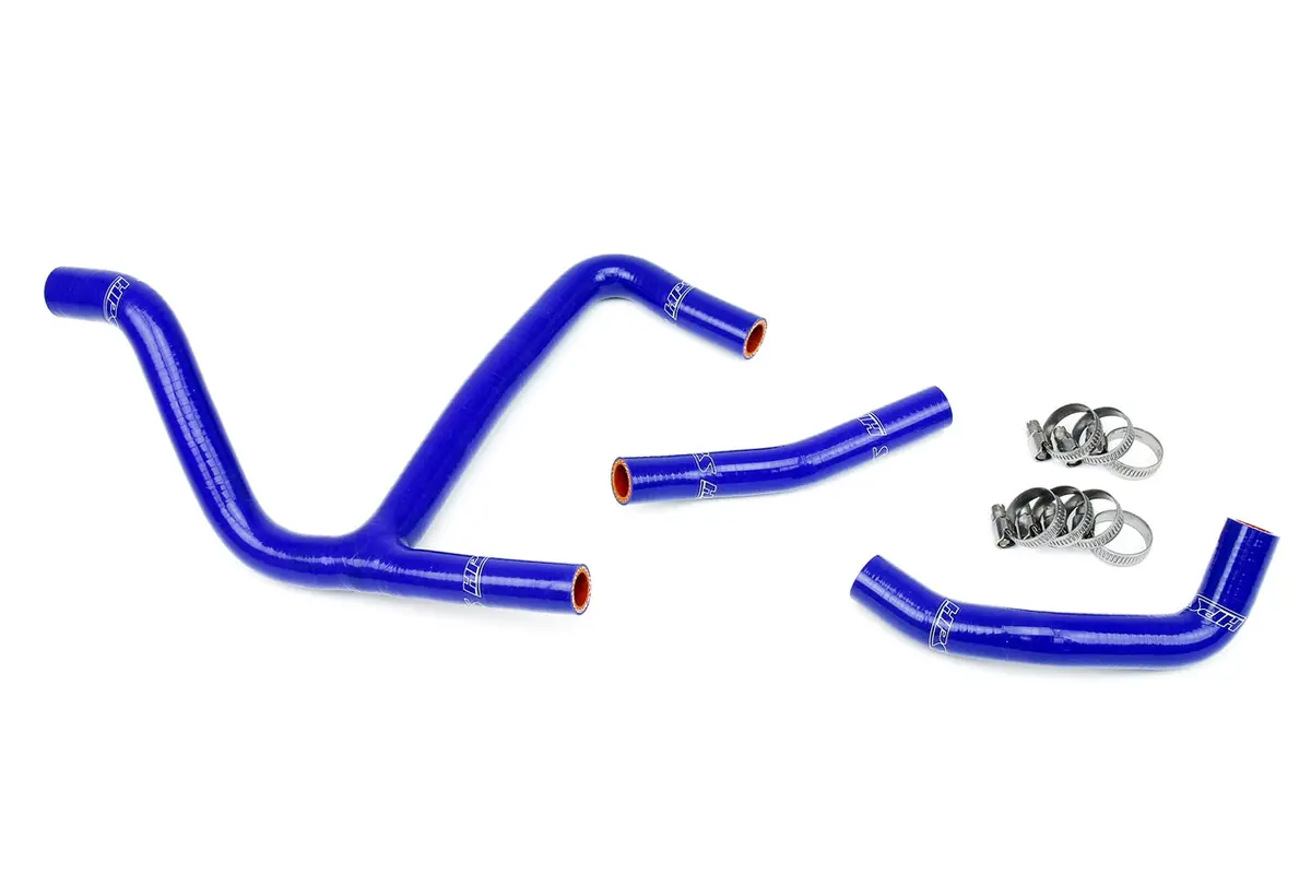 Hps Performance High Temp Reinforced Silicone Radiator Coolant Hose Kit, Blue, 57-1256-Blue 1