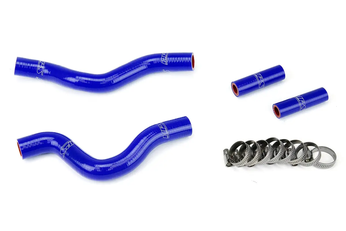 Hps Performance High Temp Reinforced Silicone Radiator Coolant Hose Kit, Blue, 57-1257-Blue 1