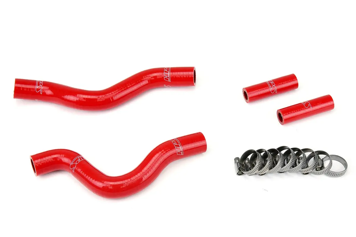 Hps Performance High Temp Reinforced Silicone Radiator Coolant Hose Kit, Red, 57-1257-Red 1