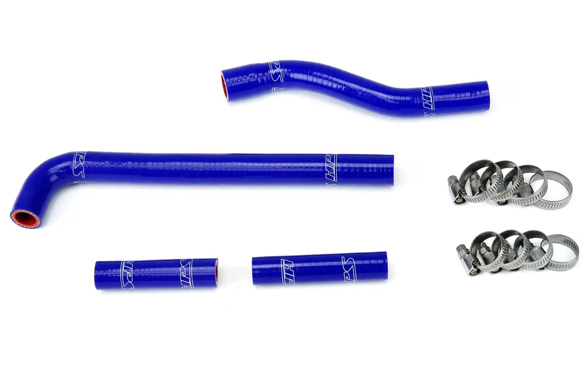 Hps Performance High Temp Reinforced Silicone Radiator Coolant Hose Kit, Blue, 57-1259-Blue 1