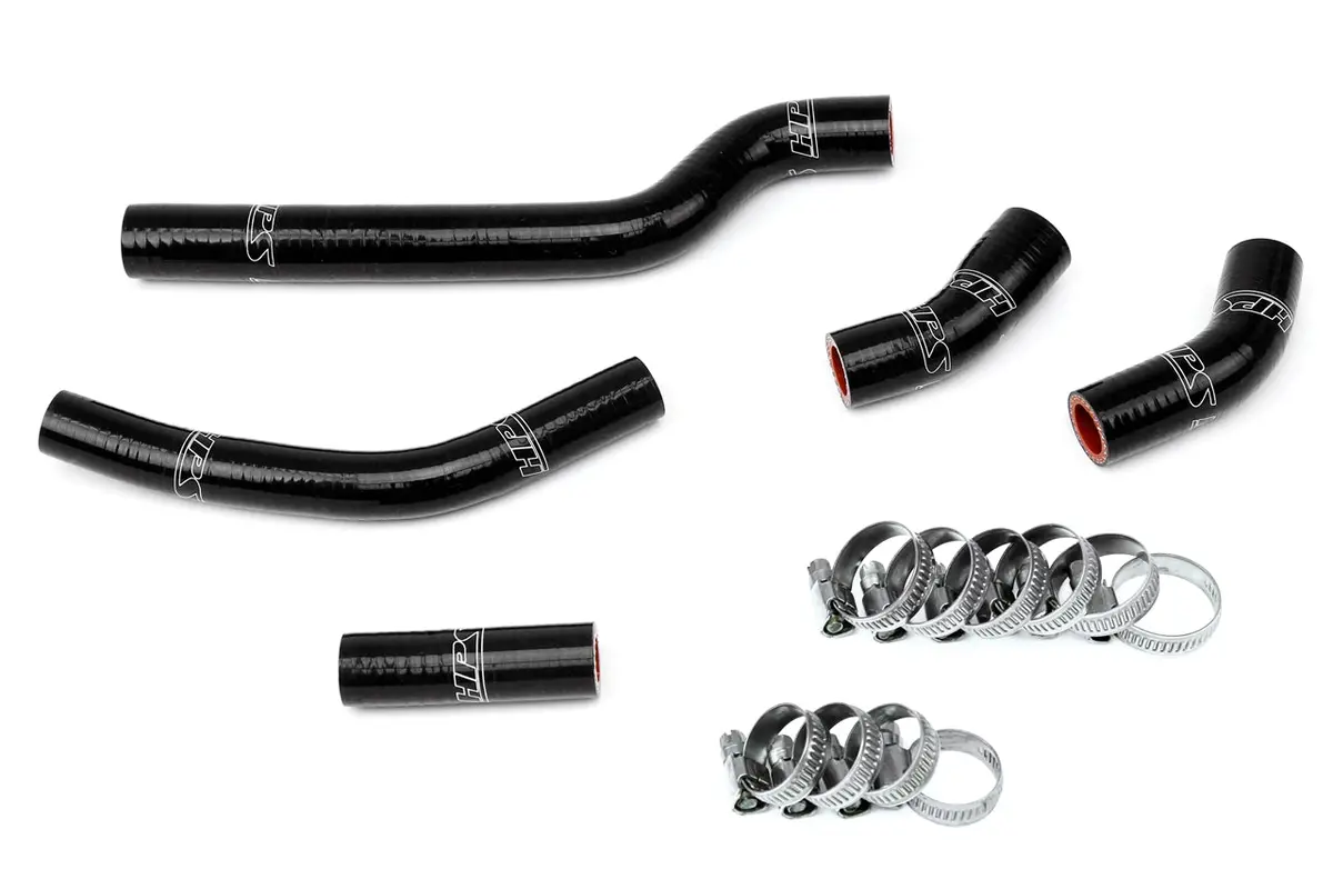 Hps Performance High Temp Reinforced Silicone Radiator Coolant Hose Kit, Black, 57-1260-Blk 1