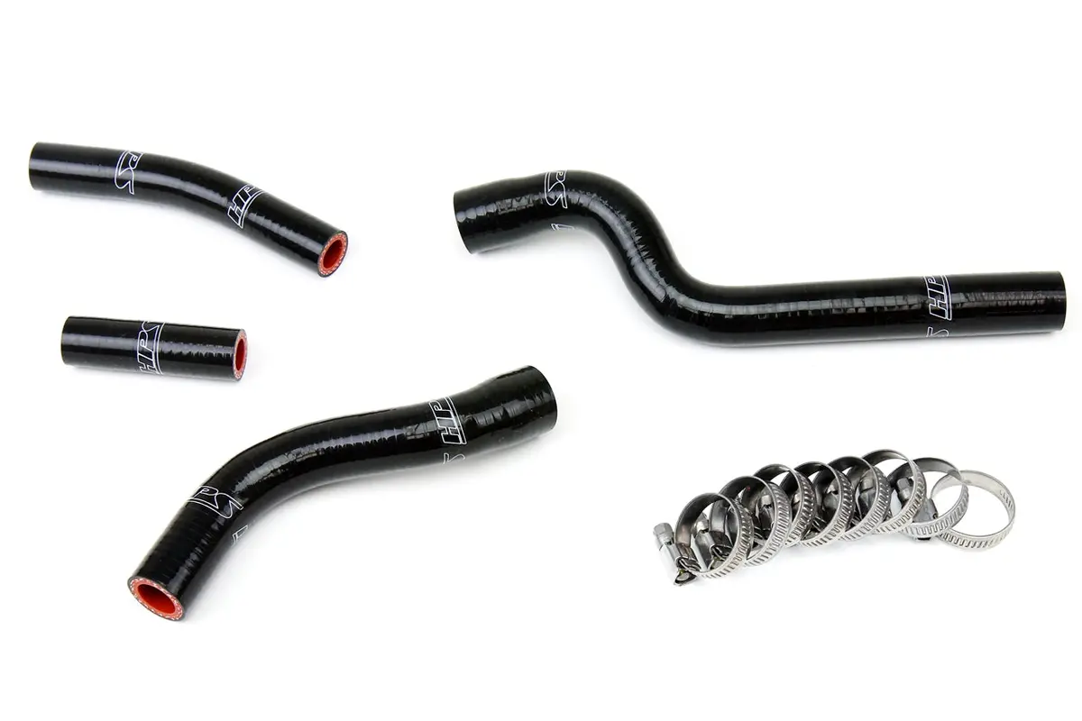 Hps Performance High Temp Reinforced Silicone Radiator Coolant Hose Kit, Black, 57-1261-Blk 1