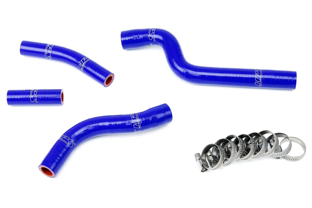 Hps Performance High Temp Reinforced Silicone Radiator Coolant Hose Kit, Blue, 57-1261-Blue 1