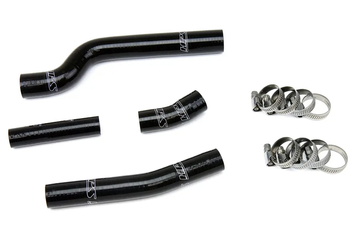 Hps Performance High Temp Reinforced Silicone Radiator Coolant Hose Kit, Black, 57-1262-Blk 1