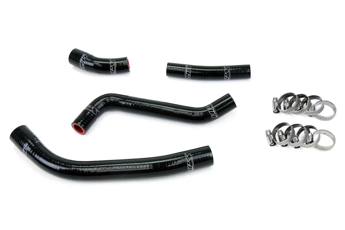 Hps Performance High Temp Reinforced Silicone Radiator Coolant Hose Kit, Black, 57-1263-Blk 1