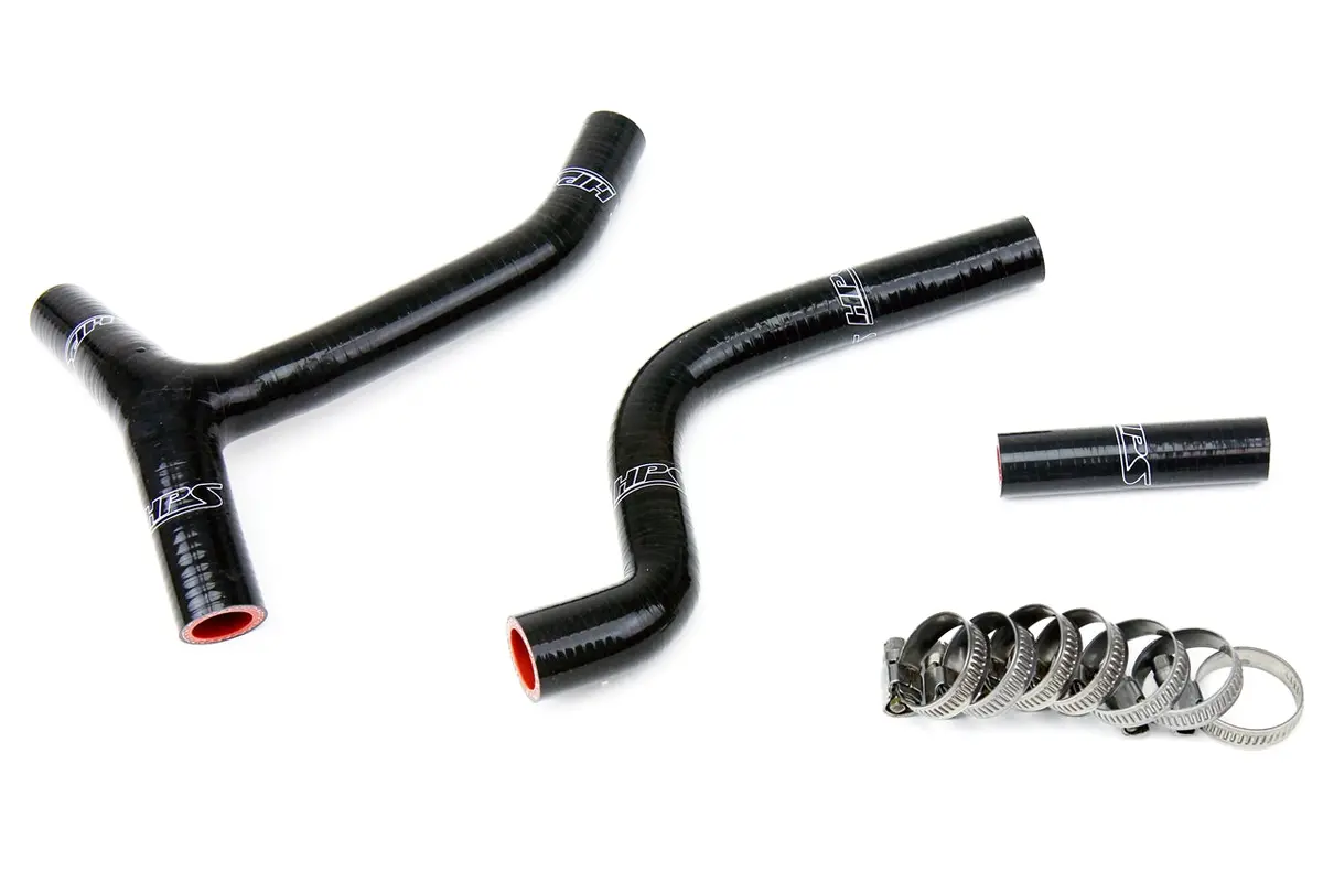 Hps Performance High Temp Reinforced Silicone Radiator Coolant Hose Kit, Black, 57-1265-Blk 1