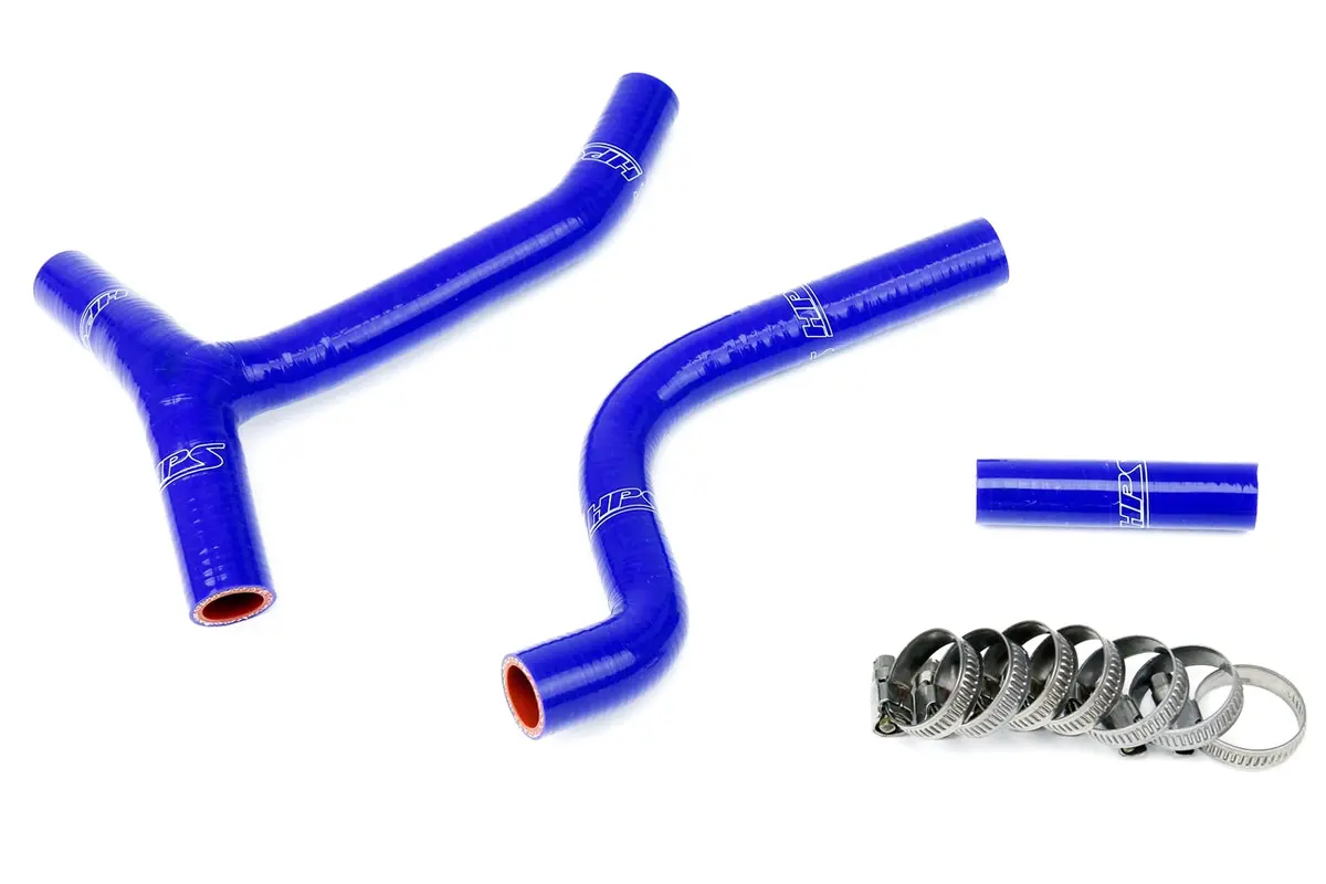 Hps Performance High Temp Reinforced Silicone Radiator Coolant Hose Kit, Blue, 57-1265-Blue 1