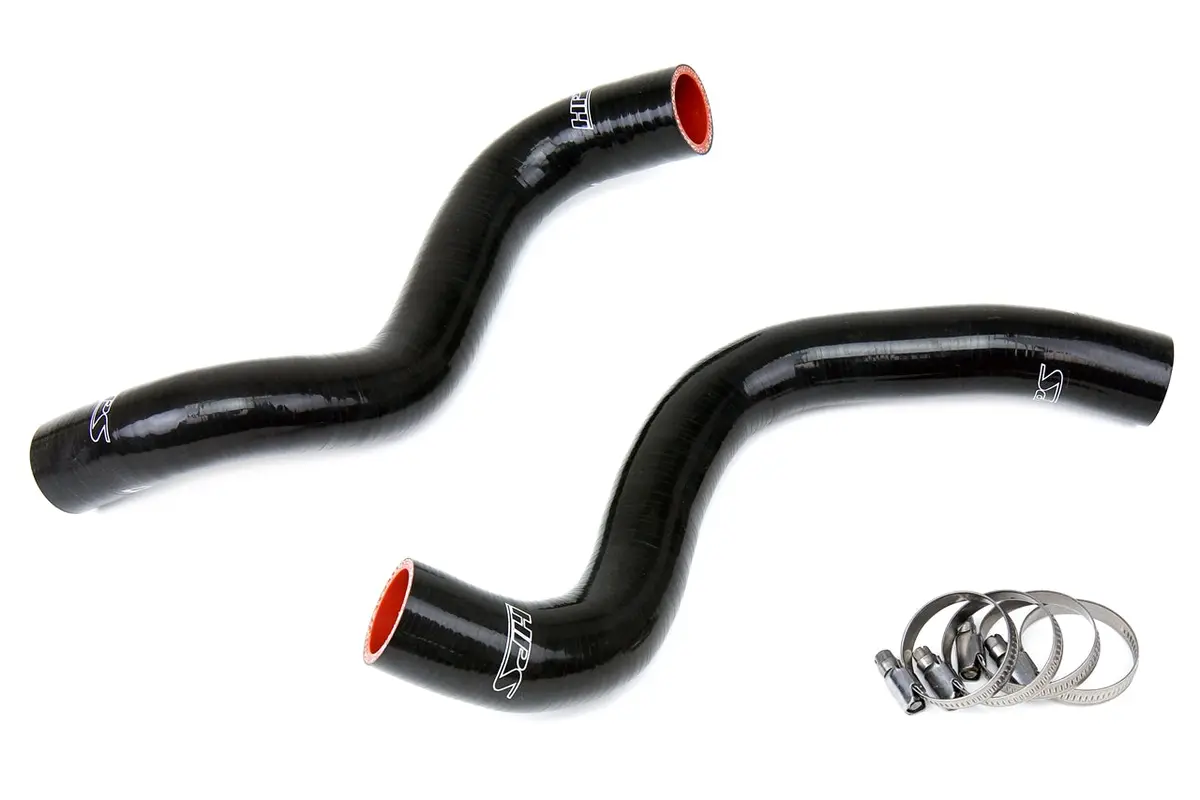 Hps Performance High Temp Reinforced Silicone Radiator Coolant Hose Kit, Black, 57-1269-Blk 1