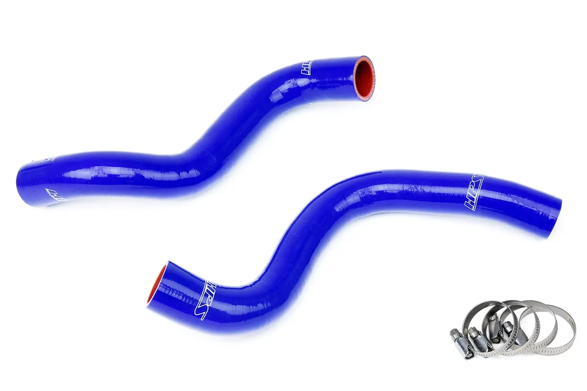 Hps Performance High Temp Reinforced Silicone Radiator Coolant Hose Kit, Blue, 57-1269-Blue 1