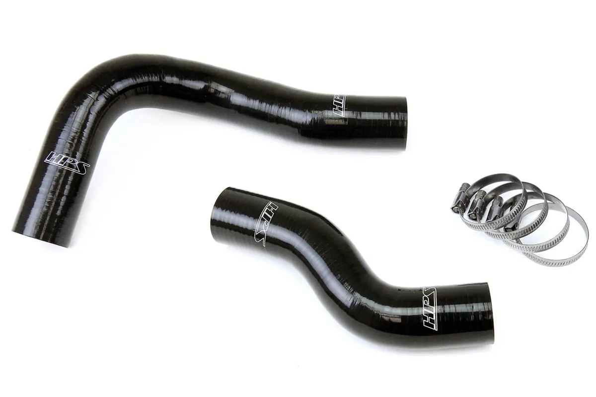 Hps Performance High Temp Reinforced Silicone Radiator Coolant Hose Kit, Black, 57-1270-Blk 1