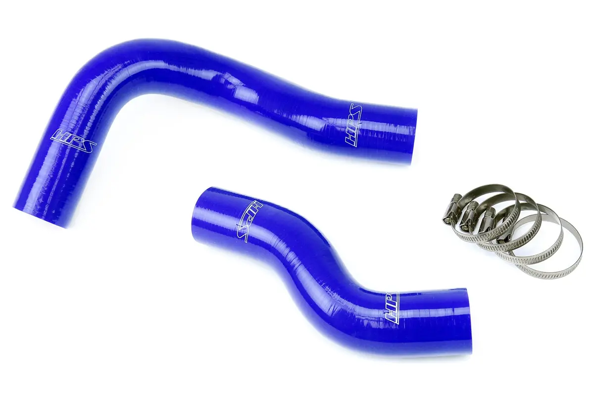 Hps Performance High Temp Reinforced Silicone Radiator Coolant Hose Kit, Blue, 57-1270-Blue 1