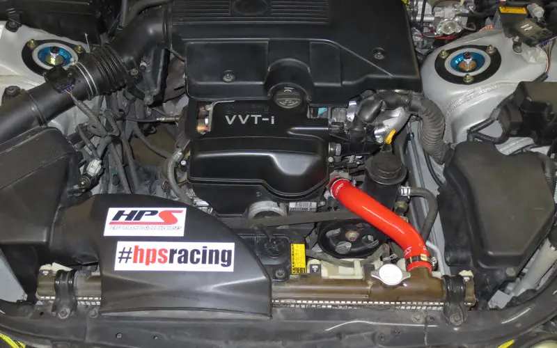 Hps Performance High Temp Reinforced Silicone Radiator And Heater Coolant Hose Kit, Red, 57-1271-Red 2