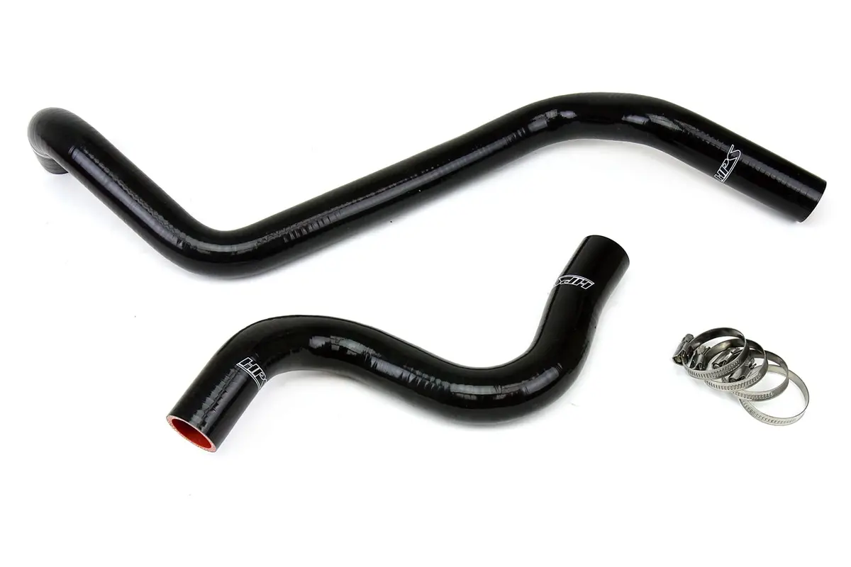 Hps Performance High Temp Reinforced Silicone Radiator Coolant Hose Kit, Black, 57-1274-Blk 1