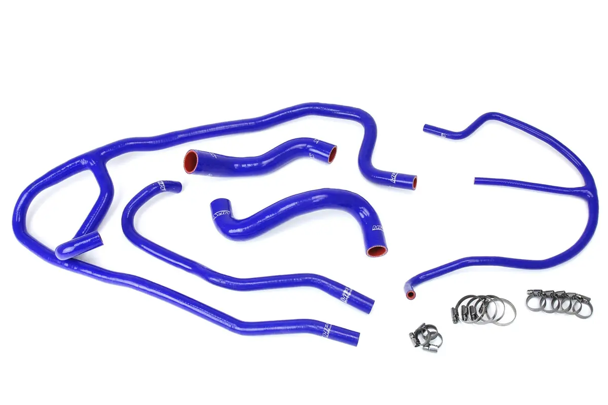 Hps Performance High Temp Reinforced Silicone Radiator And Heater Coolant Hose Kit, Blue, 57-1276-Blue 1