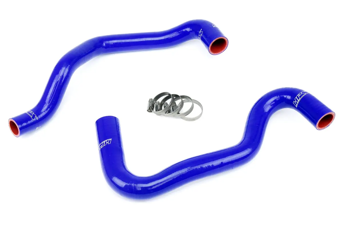 Hps Performance High Temp Reinforced Silicone Radiator Coolant Hose Kit, Blue, 57-1281-Blue 1