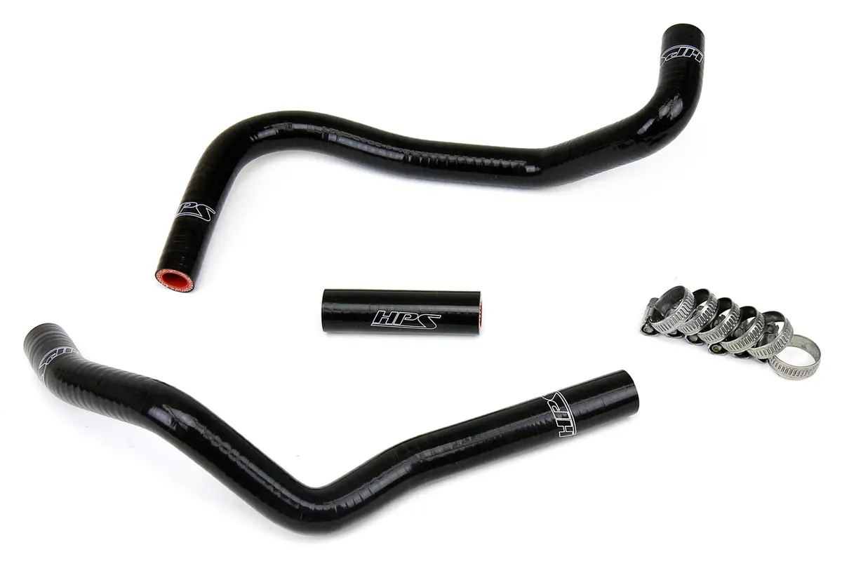 Hps Performance High Temp Reinforced Silicone Heater Coolant Hose Kit, Black, 57-1282-Blk 1