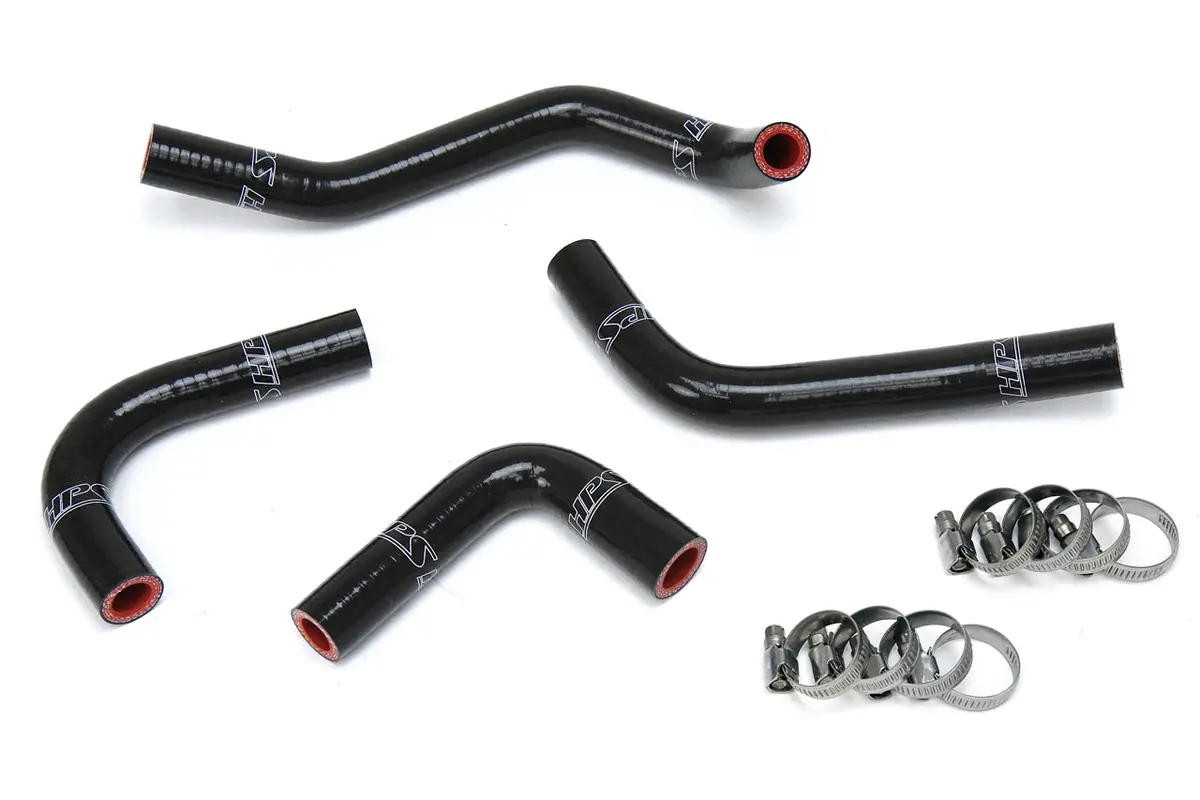 Hps Performance High Temp Reinforced Silicone Heater Coolant Hose Kit, Black, 57-1285H-Blk 1