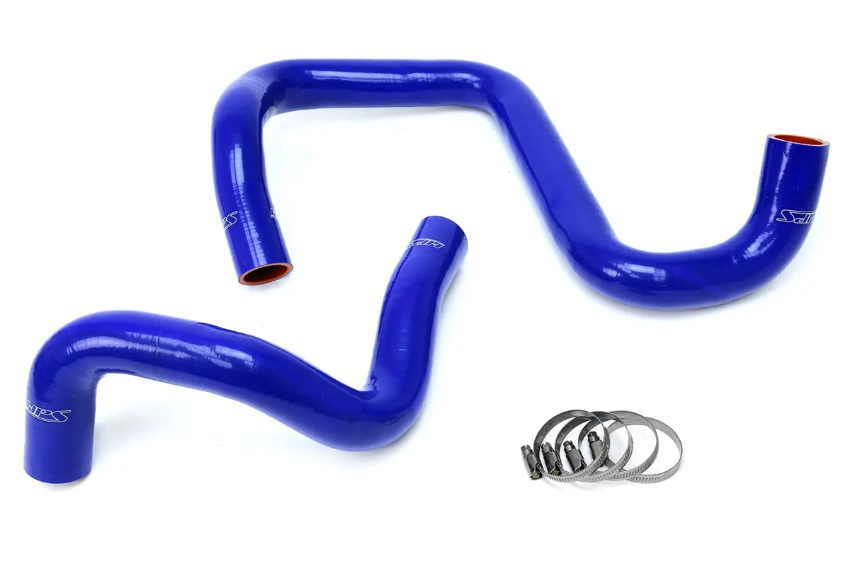Hps Performance High Temp Reinforced Silicone Radiator Coolant Hose Kit, Blue, 57-1285R-Blue 1