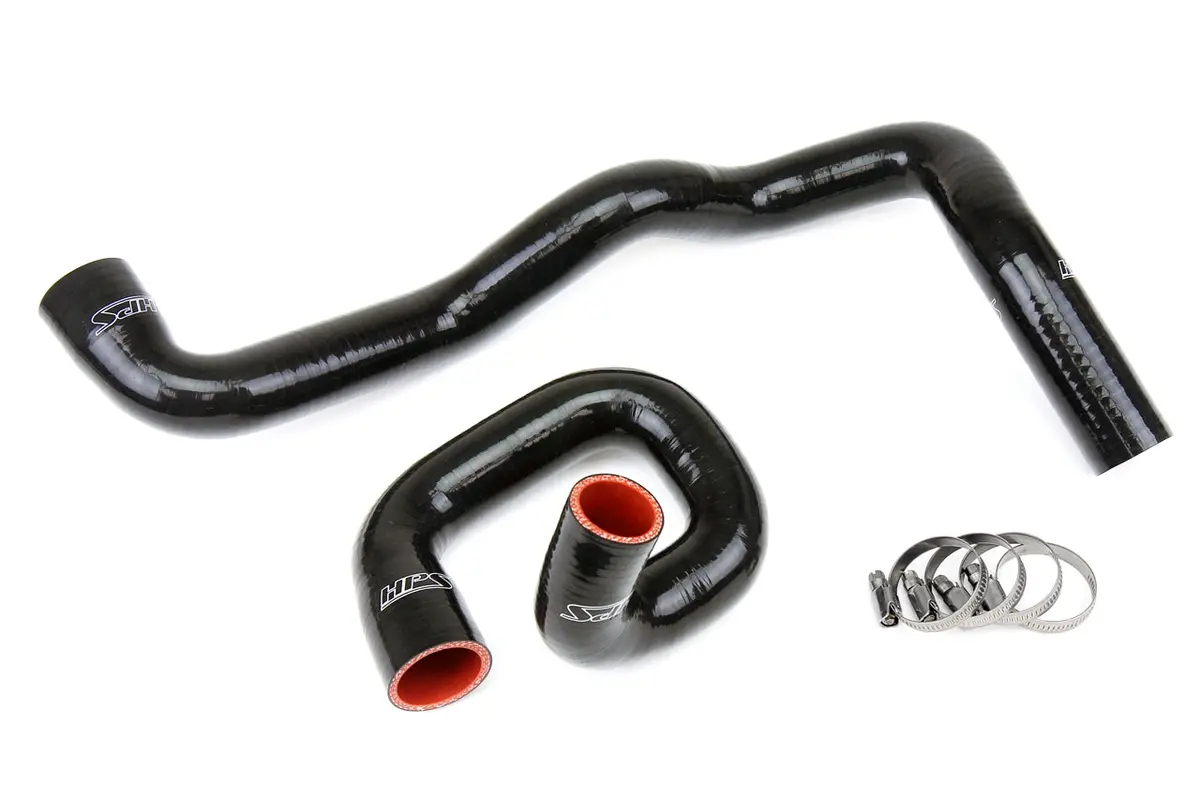 Hps Performance High Temp Reinforced Silicone Radiator Coolant Hose Kit, Black, 57-1287-Blk 1