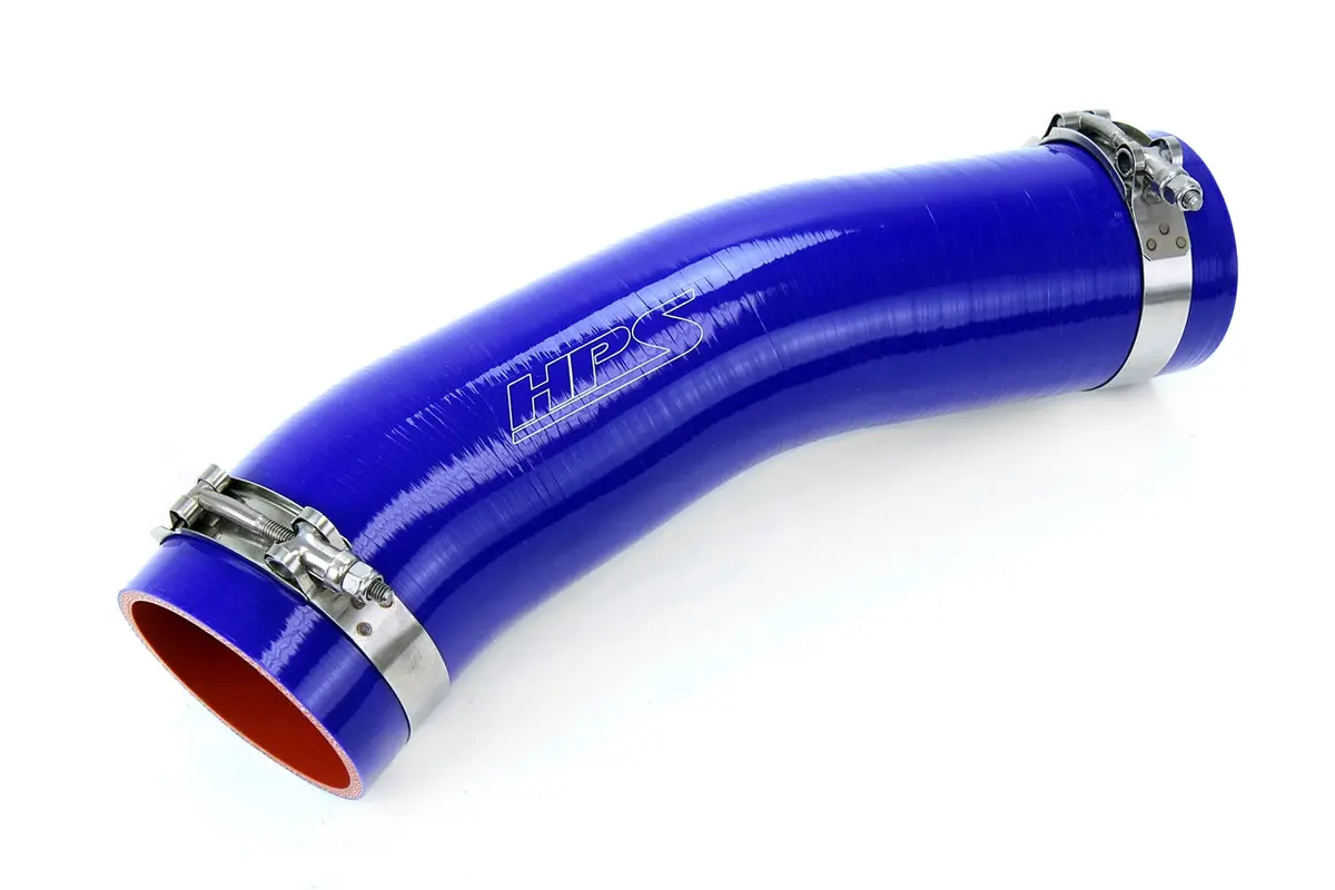 Hps Performance High Temp Reinforced Silicone Air Intake Hose Kit, Blue, 57-1289-Blue 1