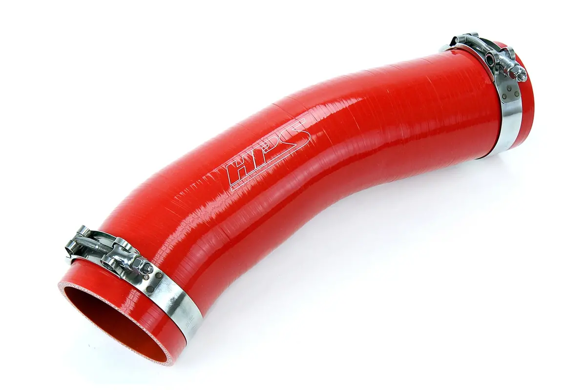 Hps Performance High Temp Reinforced Silicone Air Intake Hose Kit, Red, 57-1289-Red 1