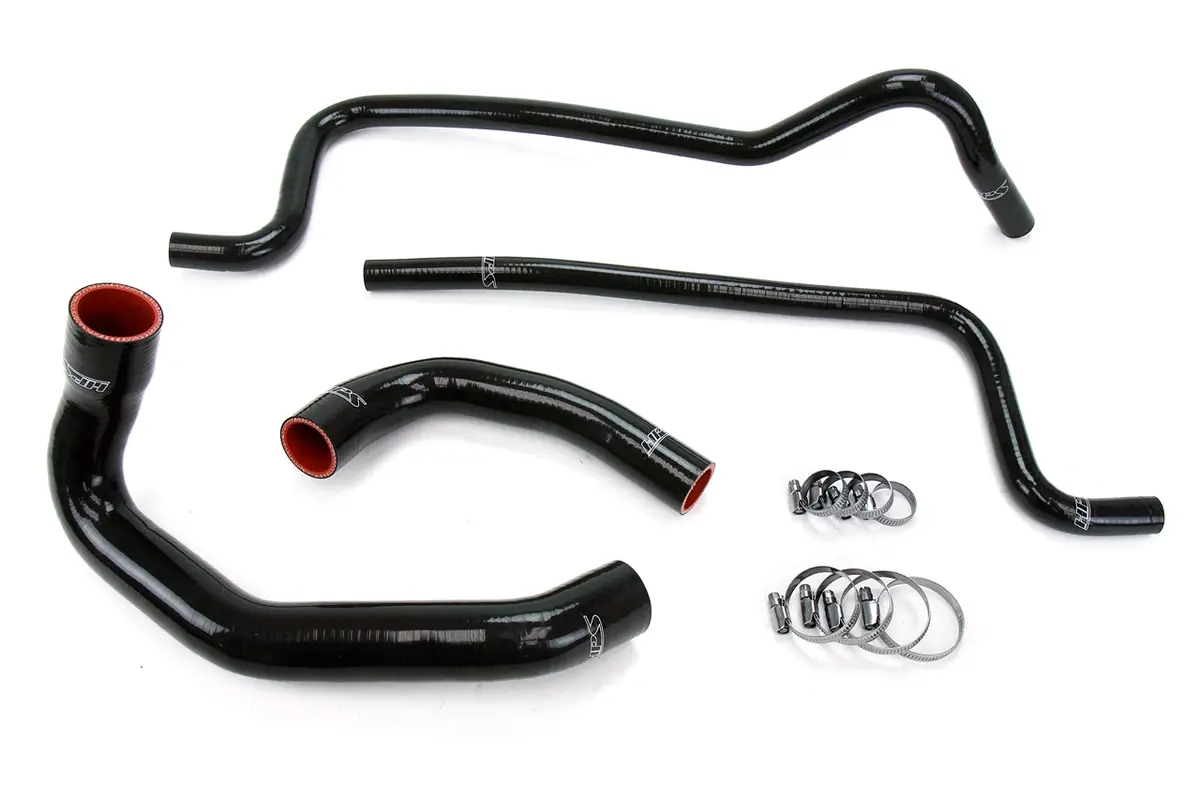 Hps Performance High Temp Reinforced Silicone Radiator And Heater Coolant Hose Kit, Black, 57-1292-Blk 1