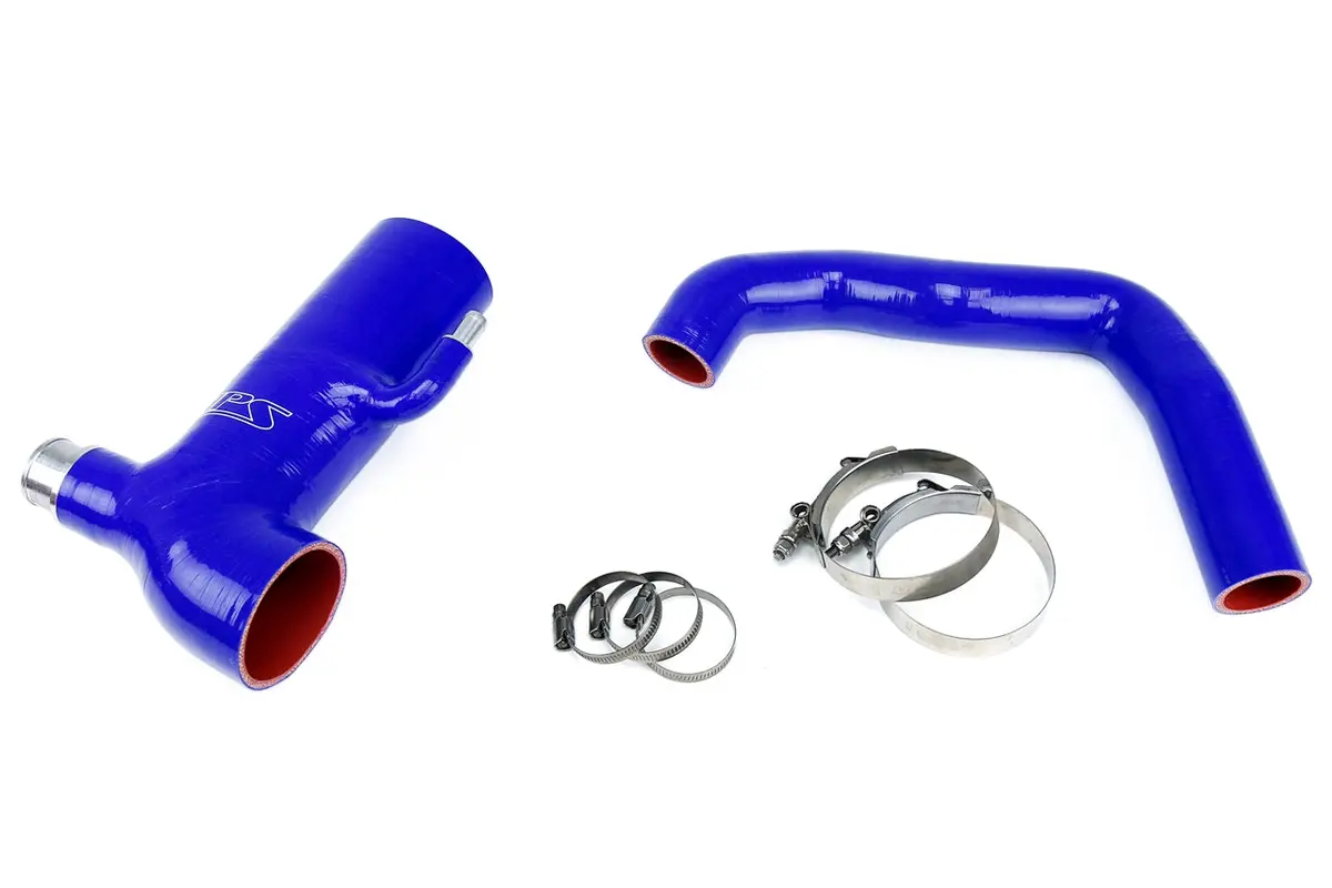 Hps Performance High Temp Reinforced Silicone Air Intake Hose Kit, Blue, 57-1293-Blue 1