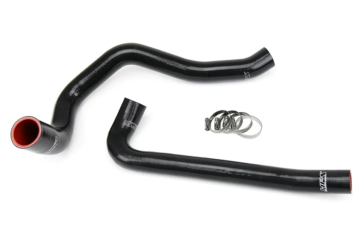 Hps Performance High Temp Reinforced Silicone Radiator Coolant Hose Kit, Black, 57-1299-Blk 1