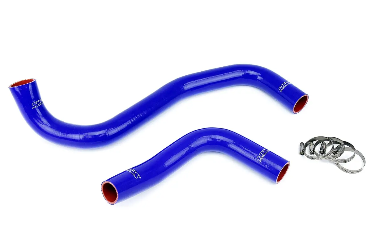 Hps Performance High Temp Reinforced Silicone Radiator Coolant Hose Kit, Blue, 57-1302-Blue 1