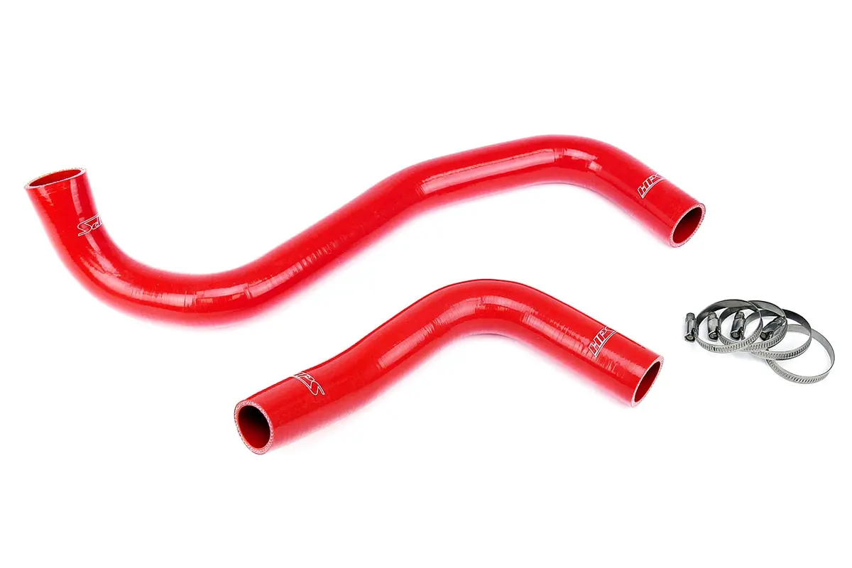 Hps Performance High Temp Reinforced Silicone Radiator Coolant Hose Kit, Red, 57-1302-Red 1