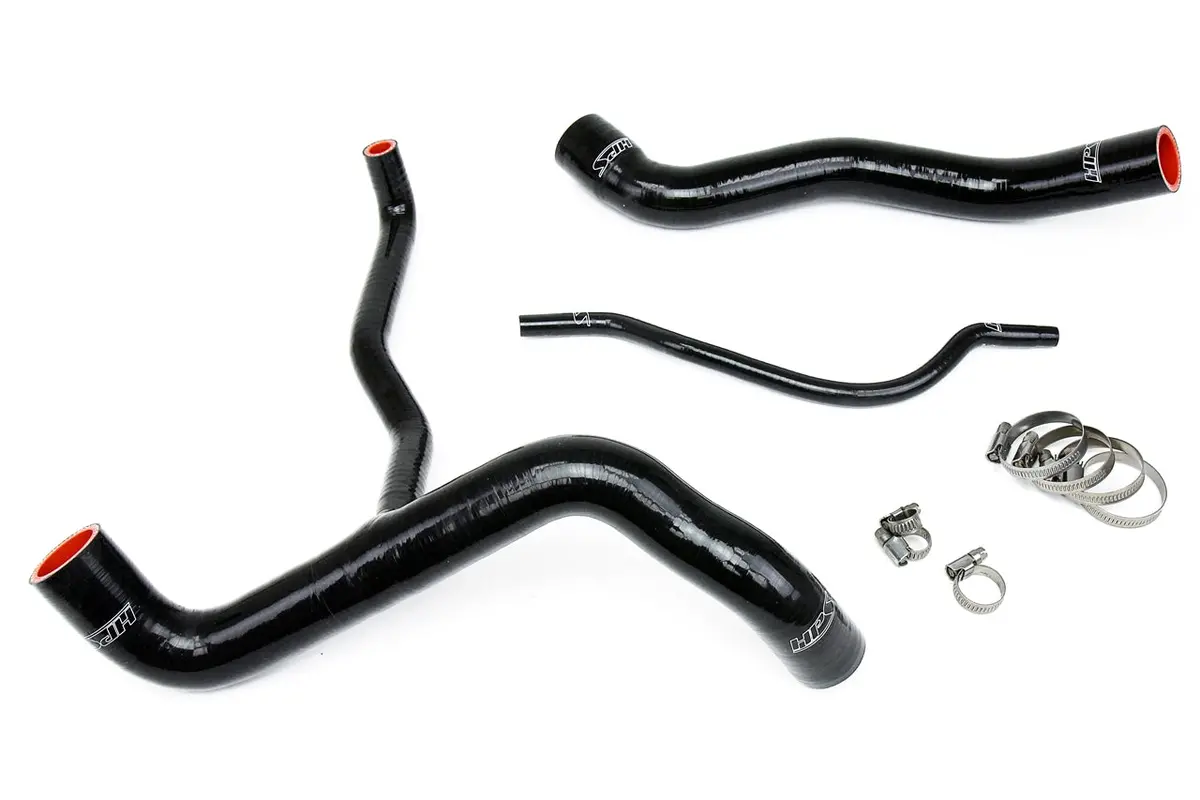 Hps Performance High Temp Reinforced Silicone Radiator Coolant Hose Kit, Black, 57-1304-Blk 1