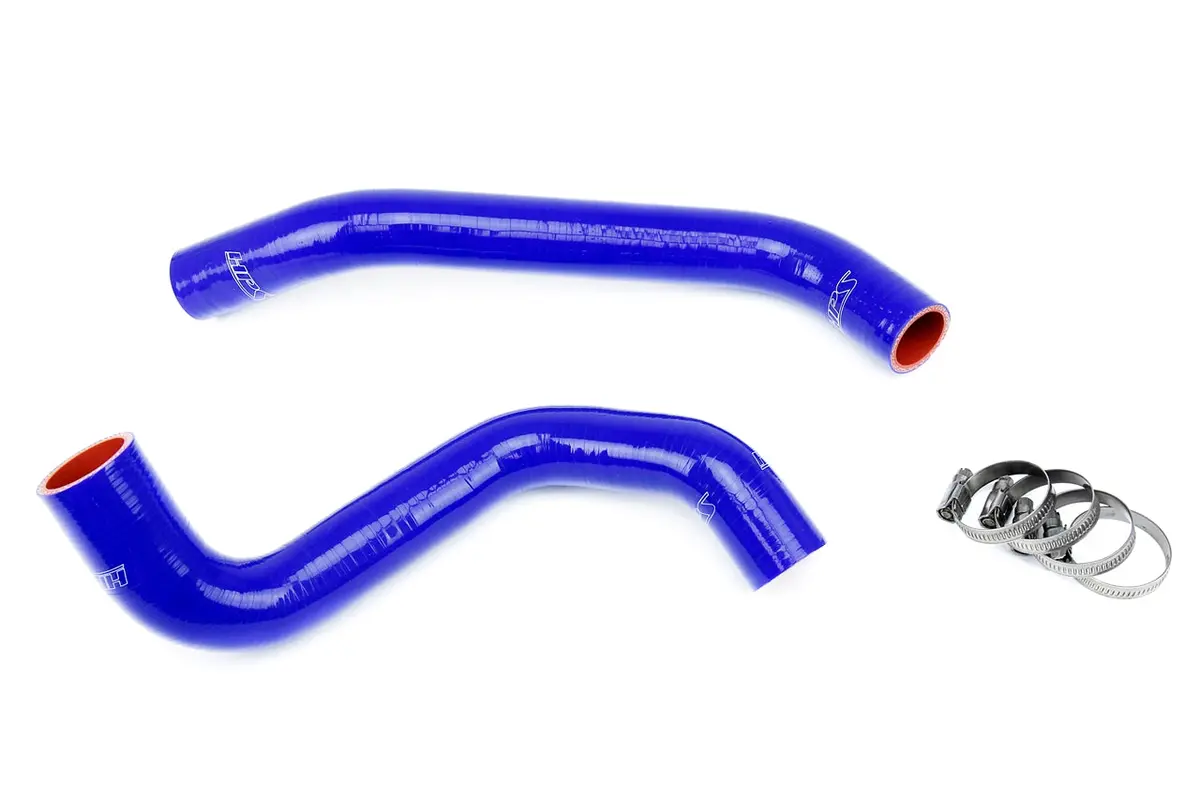 Hps Performance High Temp Reinforced Silicone Radiator Coolant Hose Kit, Blue, 57-1305-Blue 1