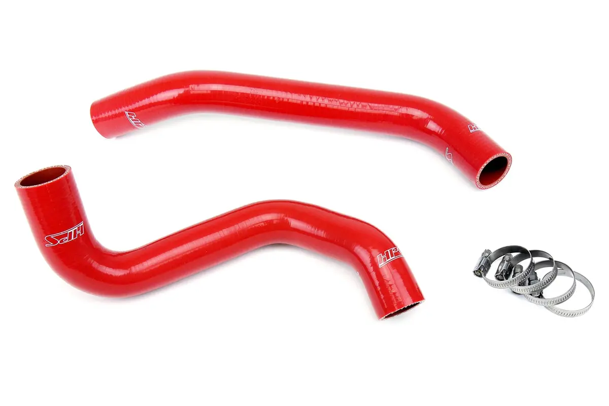 Hps Performance High Temp Reinforced Silicone Radiator Coolant Hose Kit, Red, 57-1305-Red 1